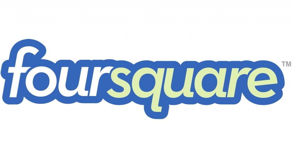 The old FourSquare logo