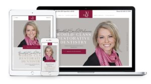 Responsive view of Dr. Newkirk's new design