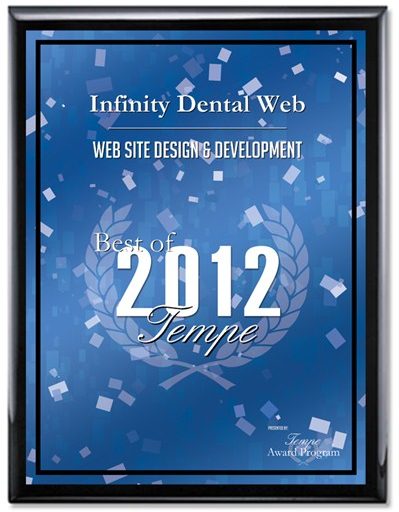 Infinity Dental Web is 2012 “Best of Tempe” Recipient