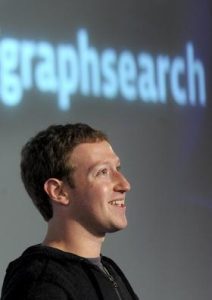 Zuckerberg unveiling Graph Search.