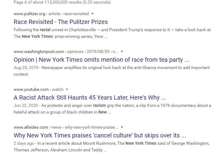 A Prime Example of Google Manipulating Search Results