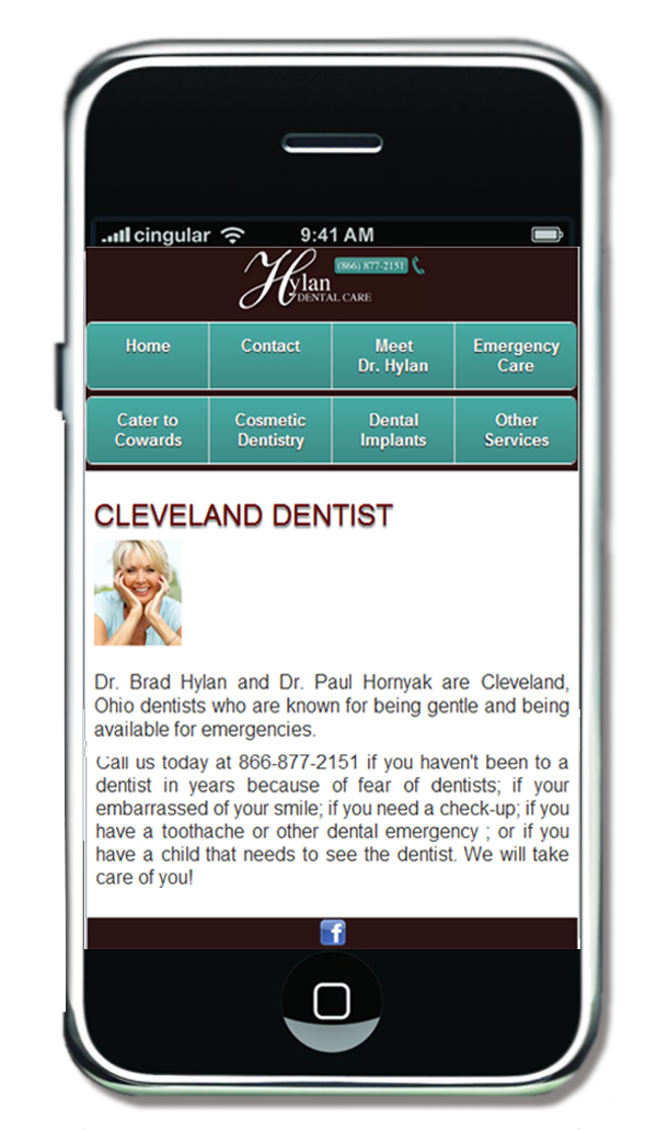 Five New Mobile Website Designs