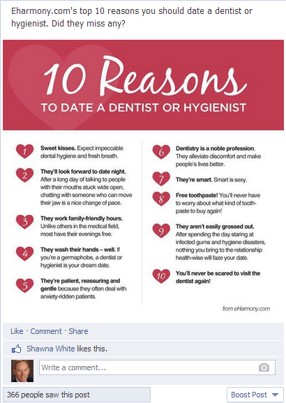 The post goes barely noticed on one page.