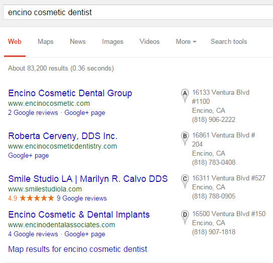 Google reviews