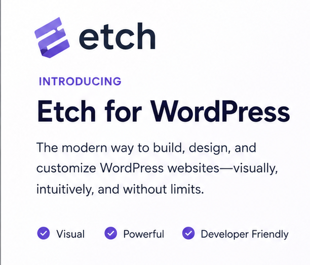 Introducing Etch for WordPress